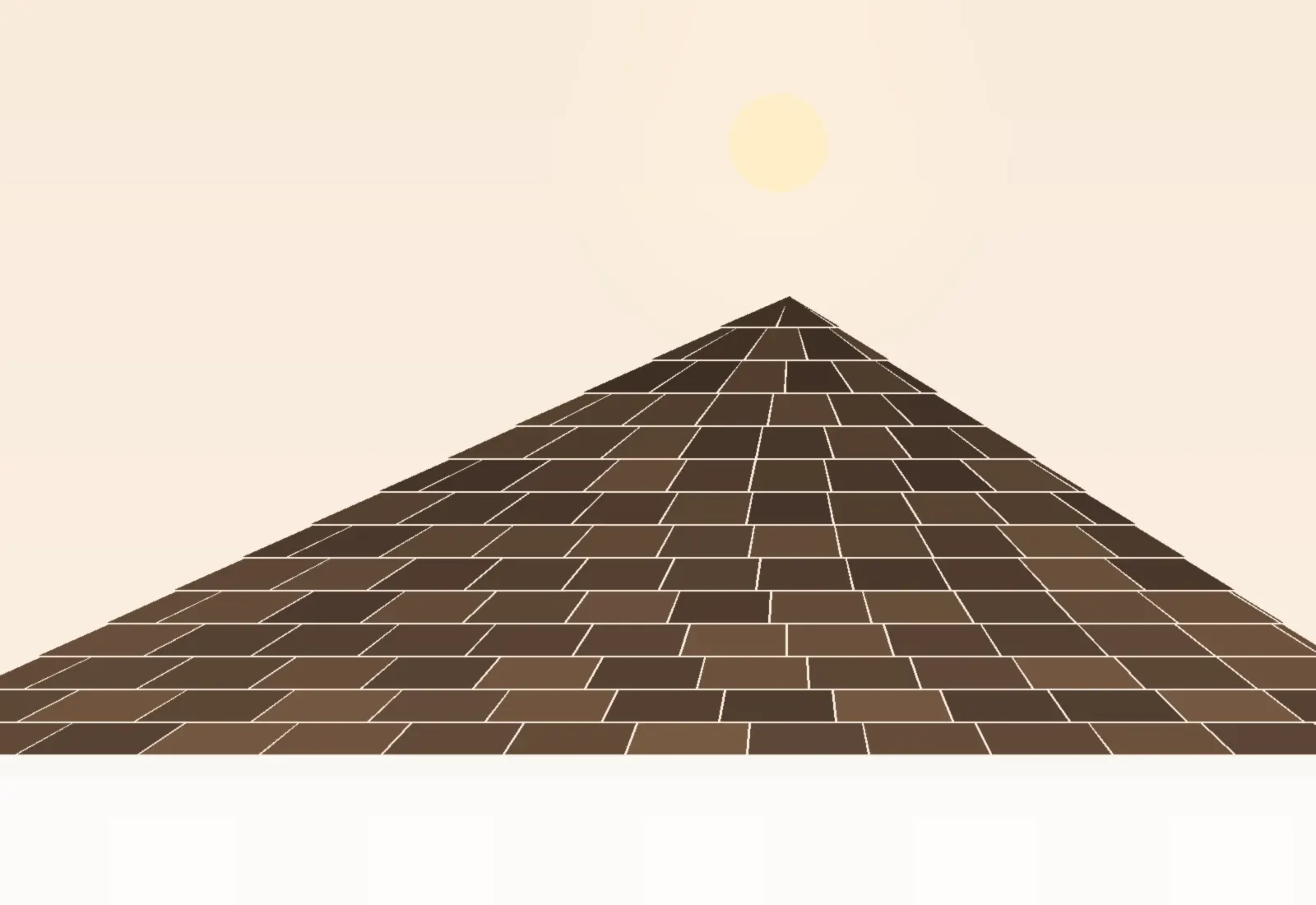 Rainwater beading on asphalt shingles