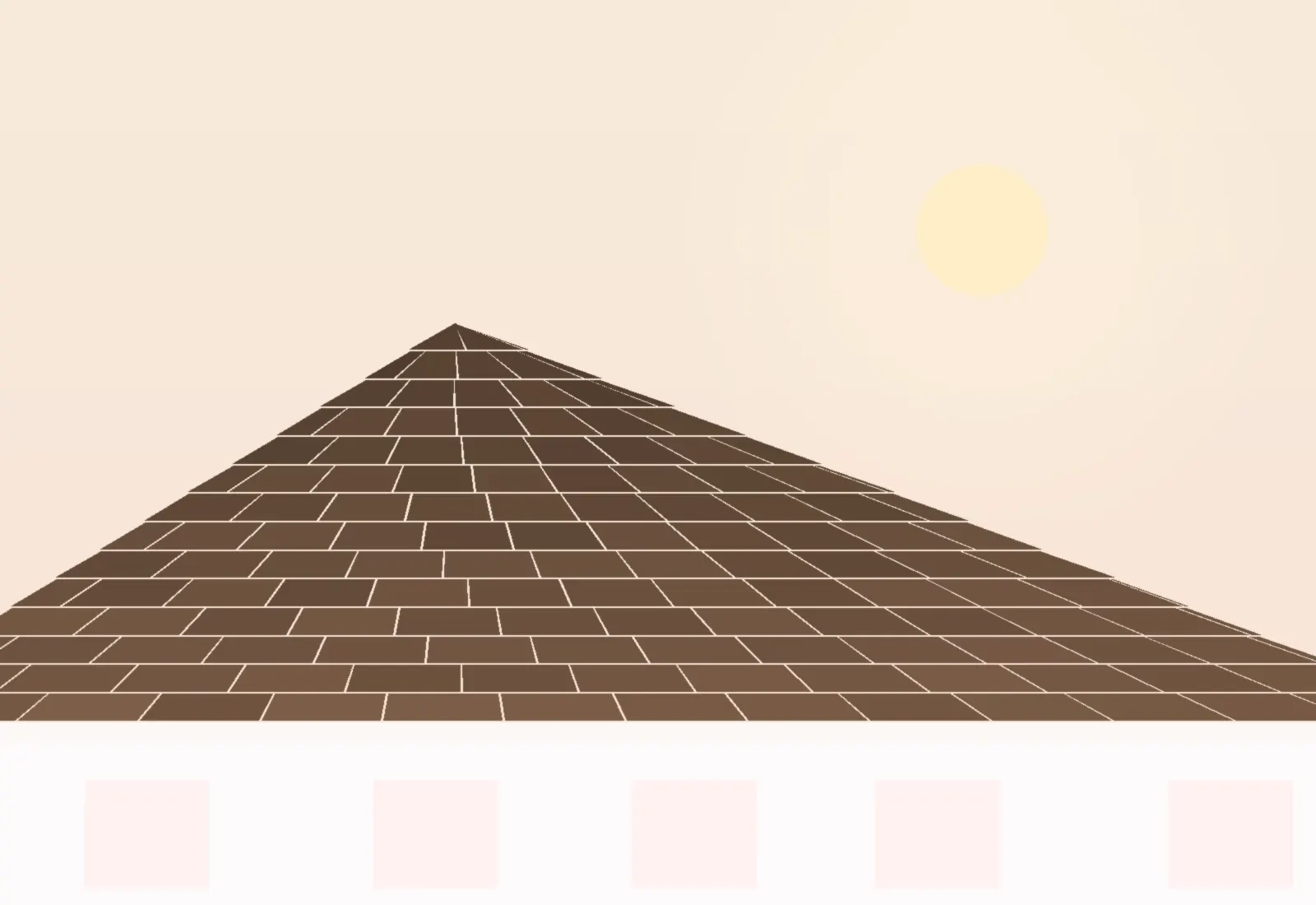 Brown roof tiles near green trees